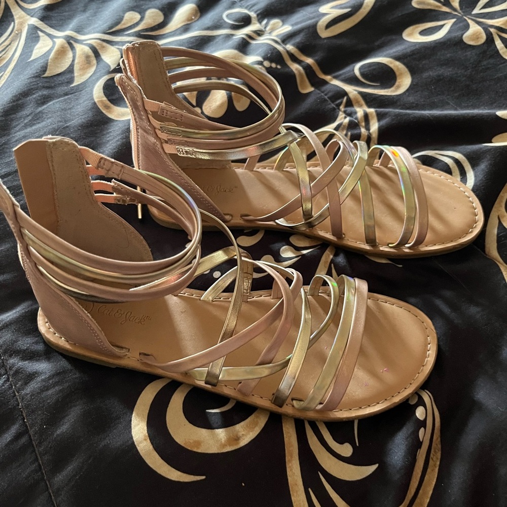 Girls Cat & Jack Gladiator Sandals
